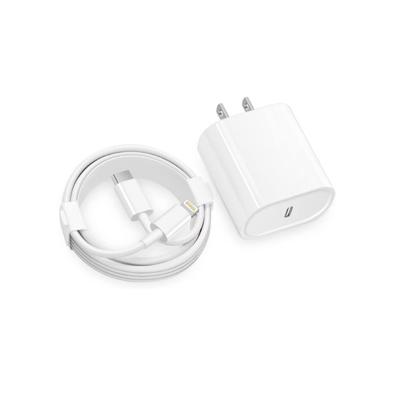 [SSTCAICL] Cargador Apple 20W USB-C + Cable USB-C a Lightning