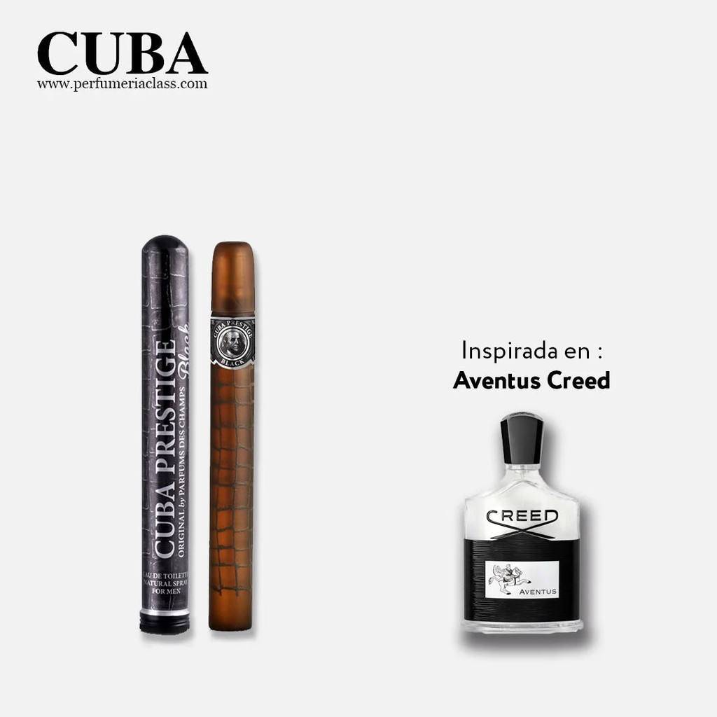Cuba Prestige Black EDT 35 ml para Hombre