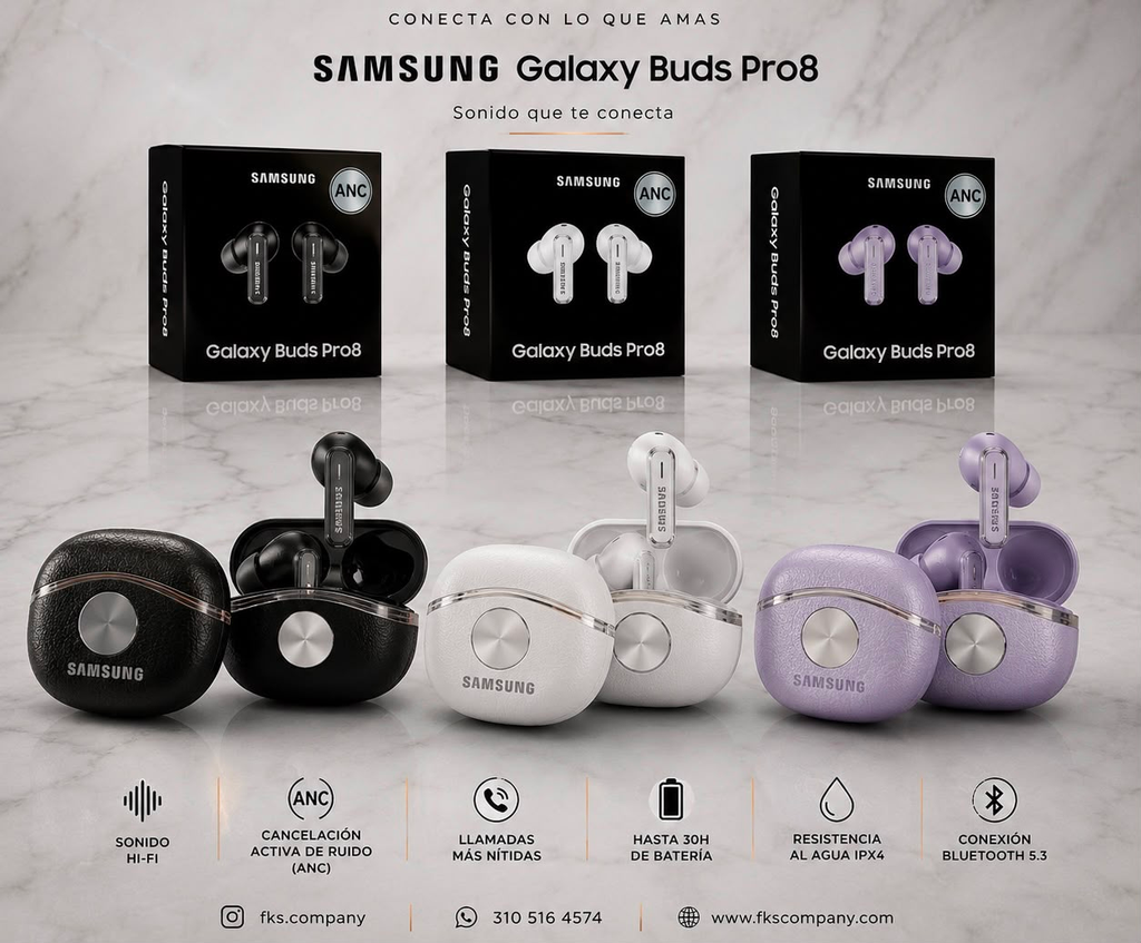 Audífonos Inalámbricos Galaxy Buds Pro8 ANC