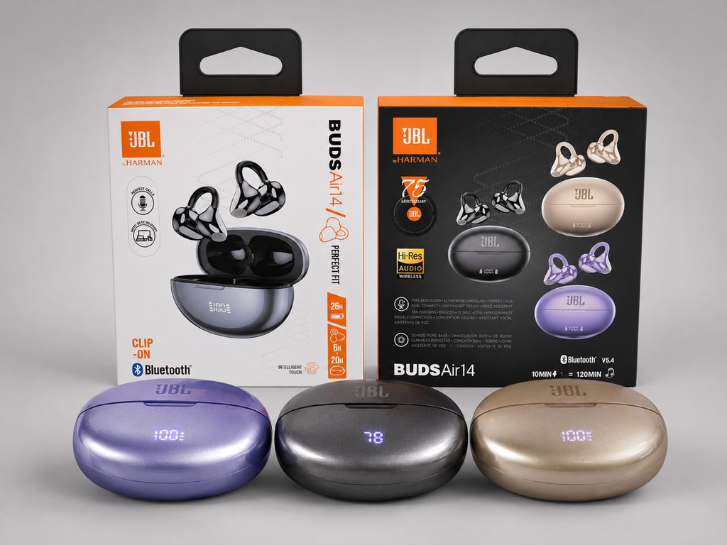 Audífonos Inalámbricos Buds Air14 Open-Ear con Display LED